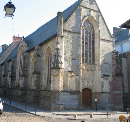 Un monument gothique : la chapelle Saint-Yves chapelle saint-yves